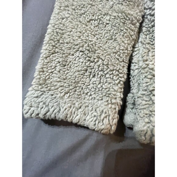 Victoria Secret Pink Hoodie Fleece 1/4 Zip Green Size Xs Woman’s Retro Y2K - Picture 6 of 10